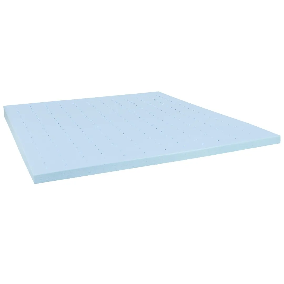 14 Inch Metal Platform Bed Frame with 12 Inch Pocket Spring Mattress in a Box and 3 inch Cool Gel Memory Foam Topper - King