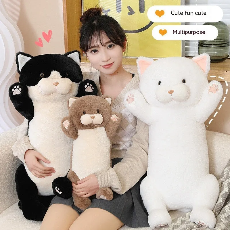 Adorable Cat Plush Toy - Soft and Huggable