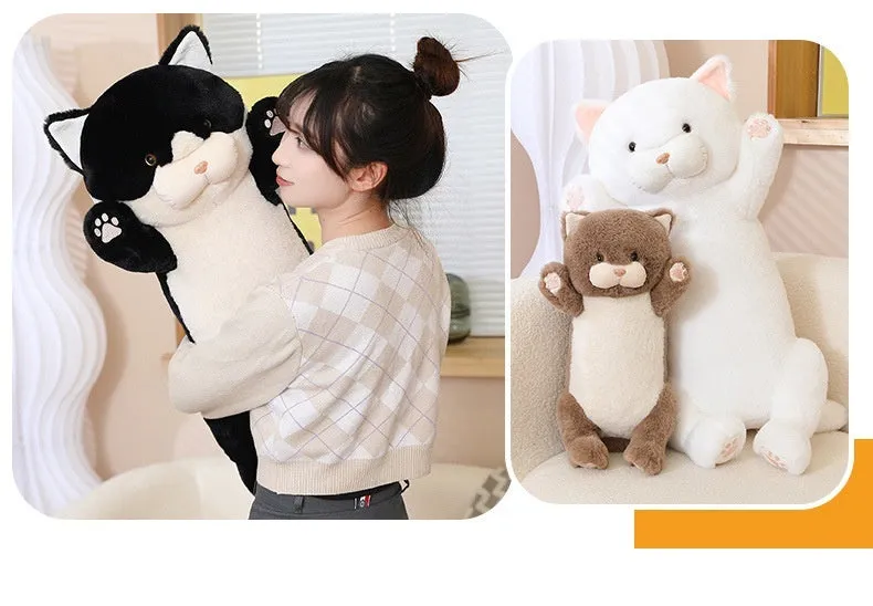 Adorable Cat Plush Toy - Soft and Huggable
