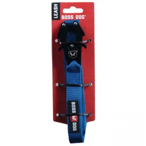 Boss Dog Tactical Dog Leash 6' x 1" Solid Blue