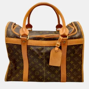 Brown Monogram 50 Pet Carrier