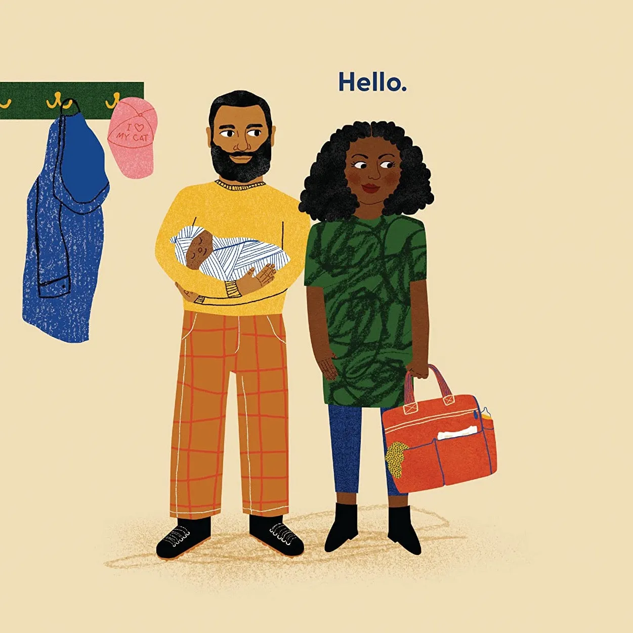 Cat's First Baby - Board Book