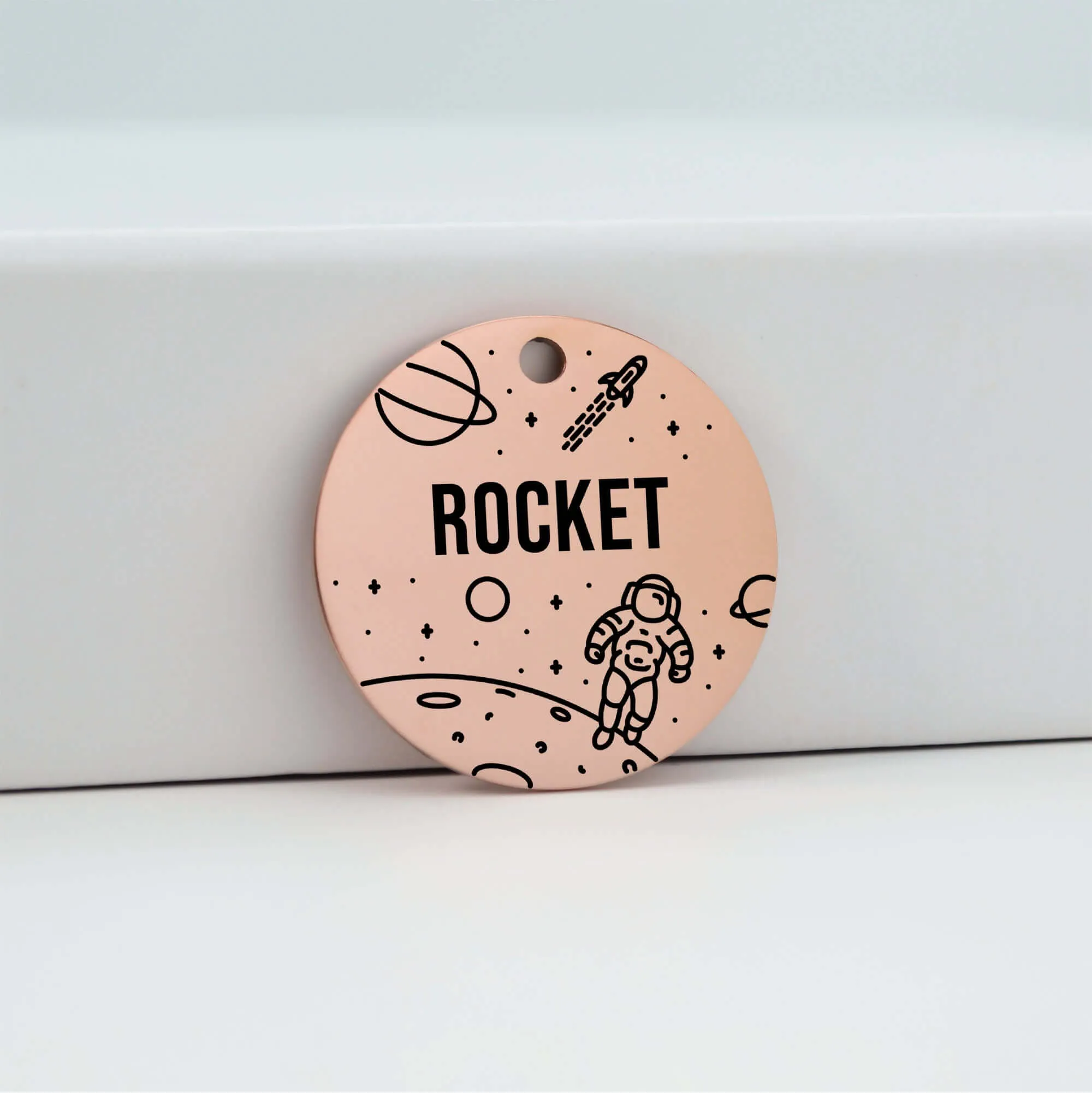 Engraved Dog Tags Canada - Rocket