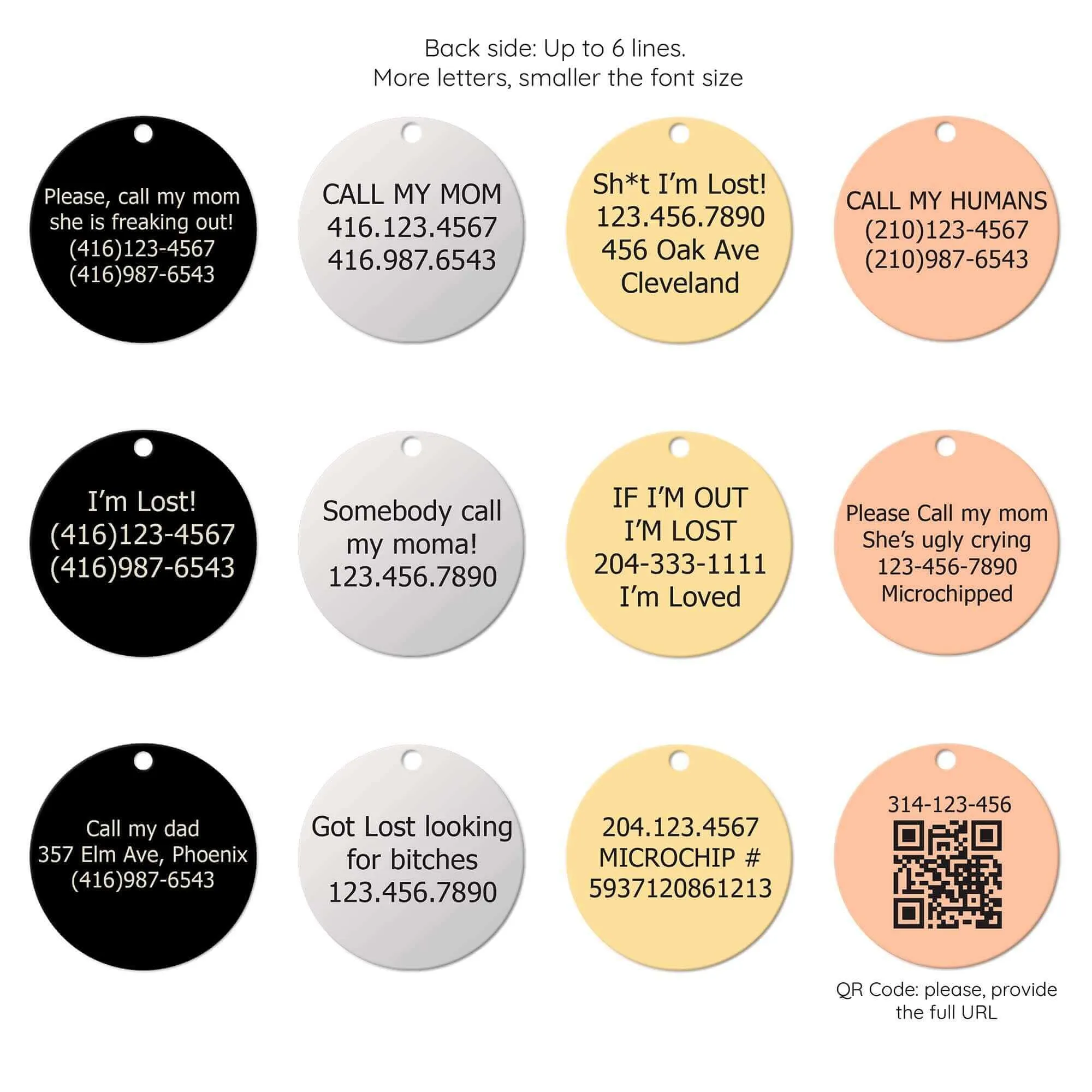 Engraved Dog Tags Canada - Rocket