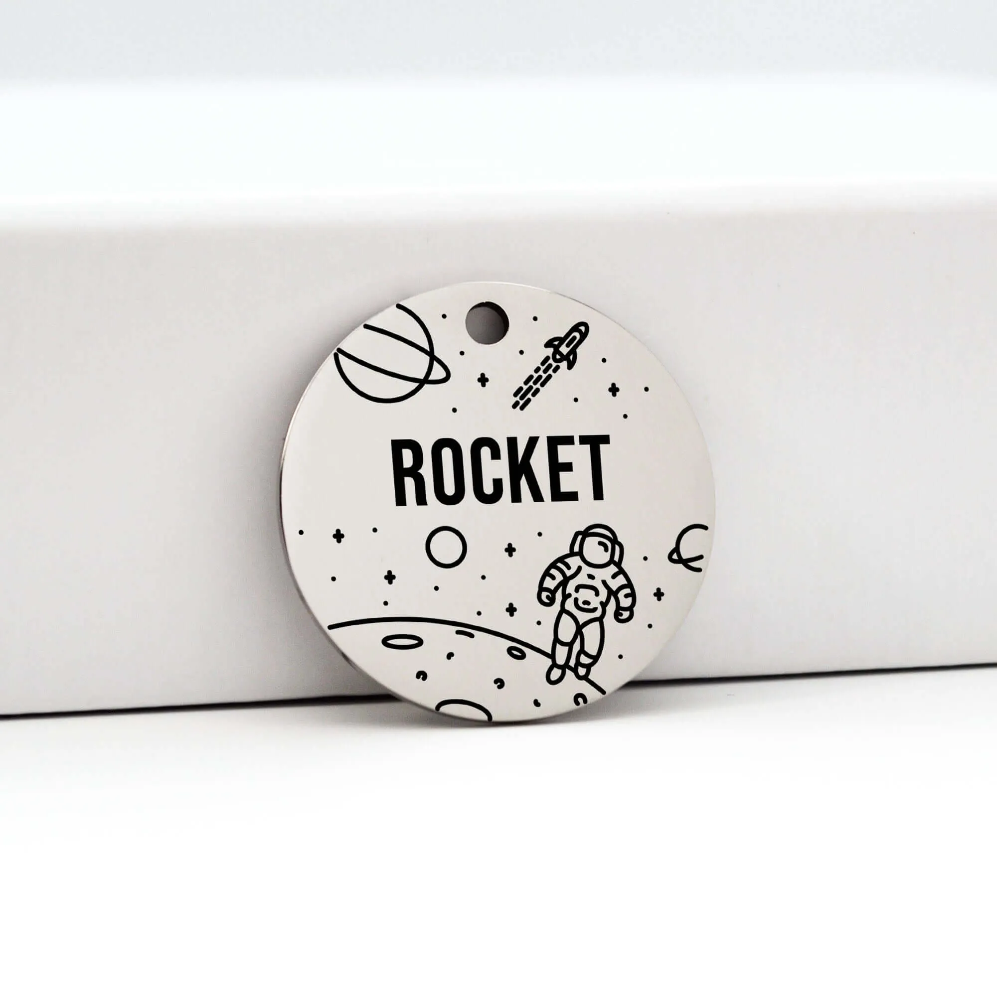 Engraved Dog Tags Canada - Rocket