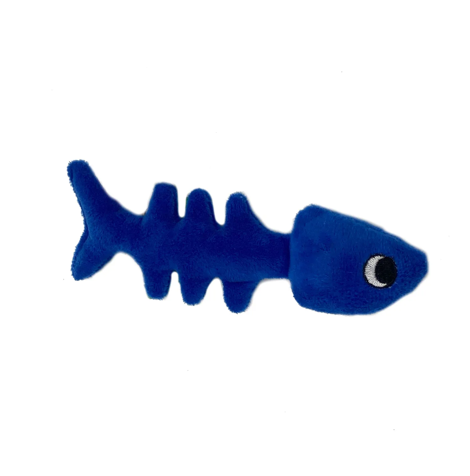 Fish Bones Plush Catnip Cat Toy by Loopies