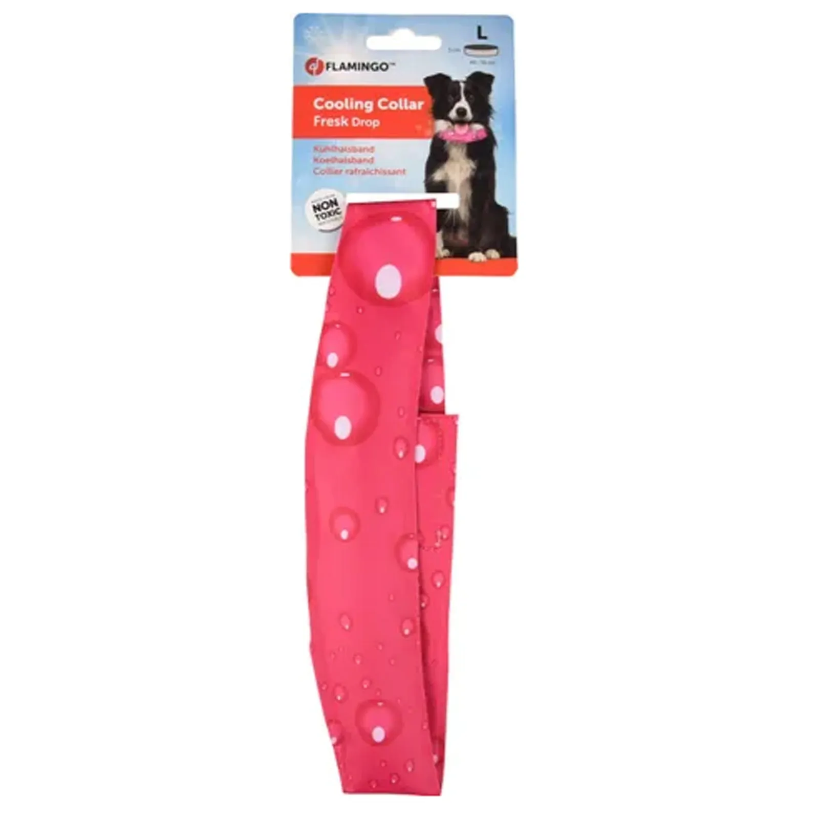 Flamingo Fresk Drop Fuchsia Cooling Collar