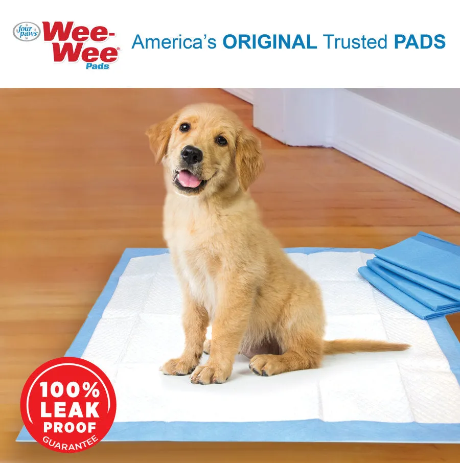 Four Paws Wee-Wee Puppy Housebreaking Pads for Little Dogs