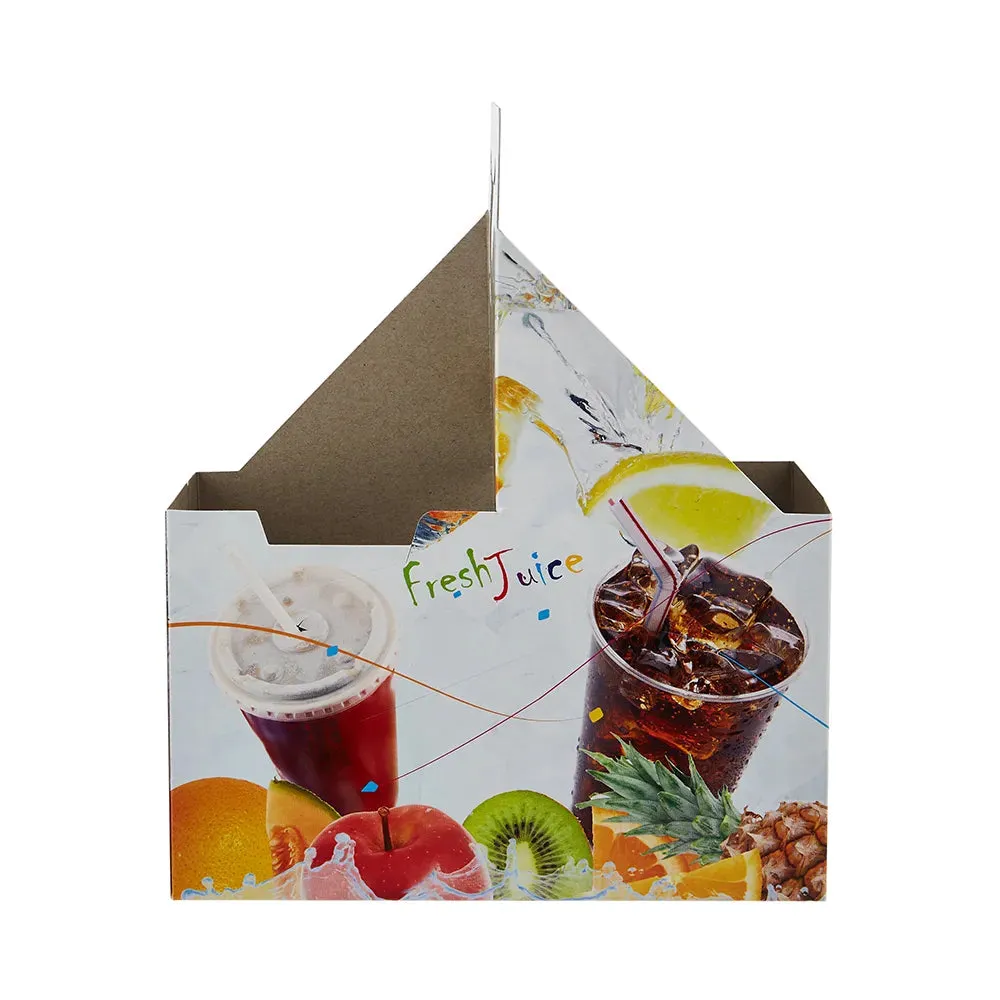 Hotpack Printed Cup Carrier, 2 Cups, 250 PCs