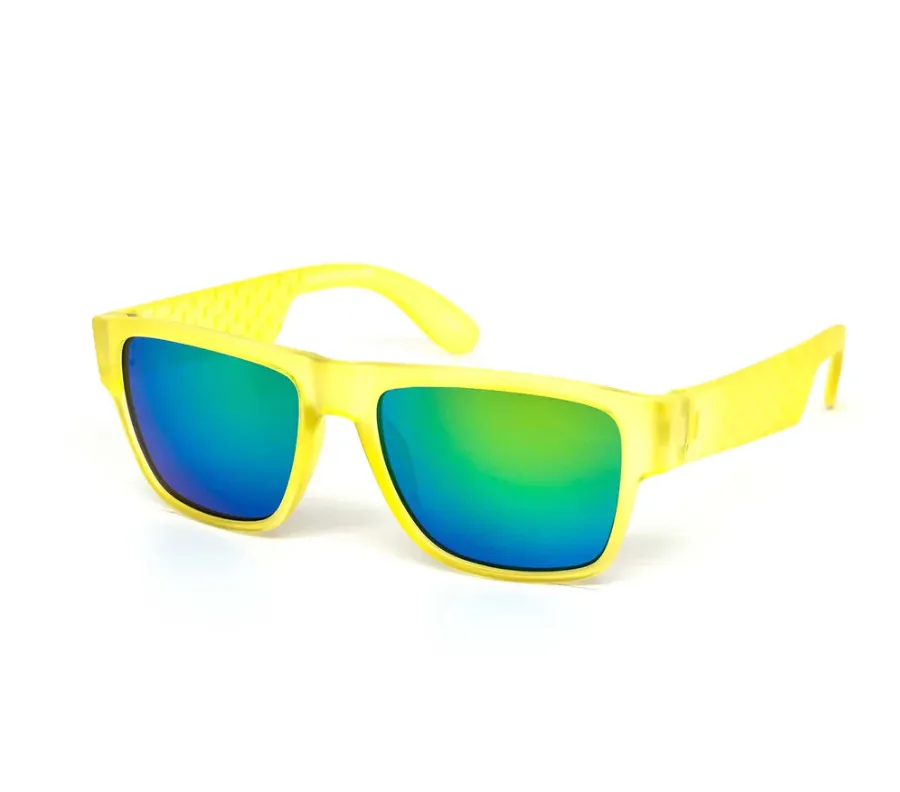 Kids Frosted Frame Reflective Sunglasses - 5 Colors