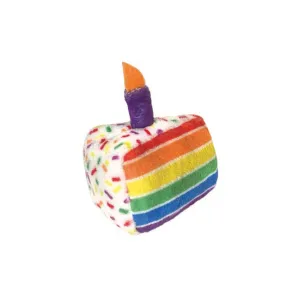 Kittybelles Funfetti Cake Sweet Plush Catnip Toy
