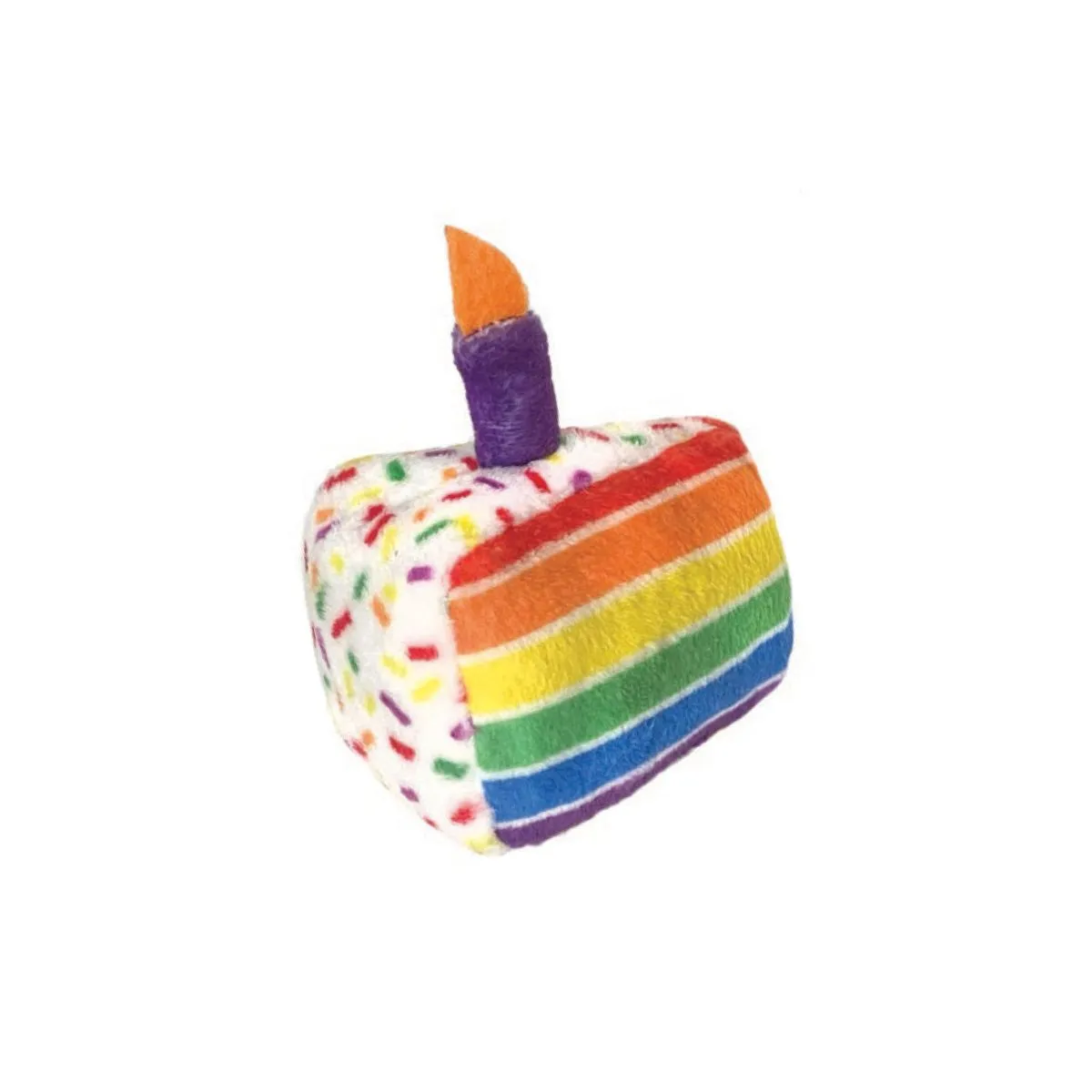 Kittybelles Funfetti Cake Sweet Plush Catnip Toy