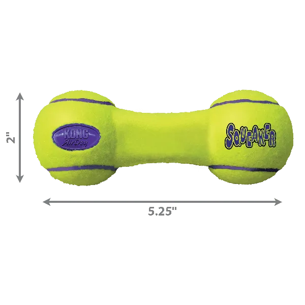 KONG Airdog Squeaker Dumbell Dog Toy