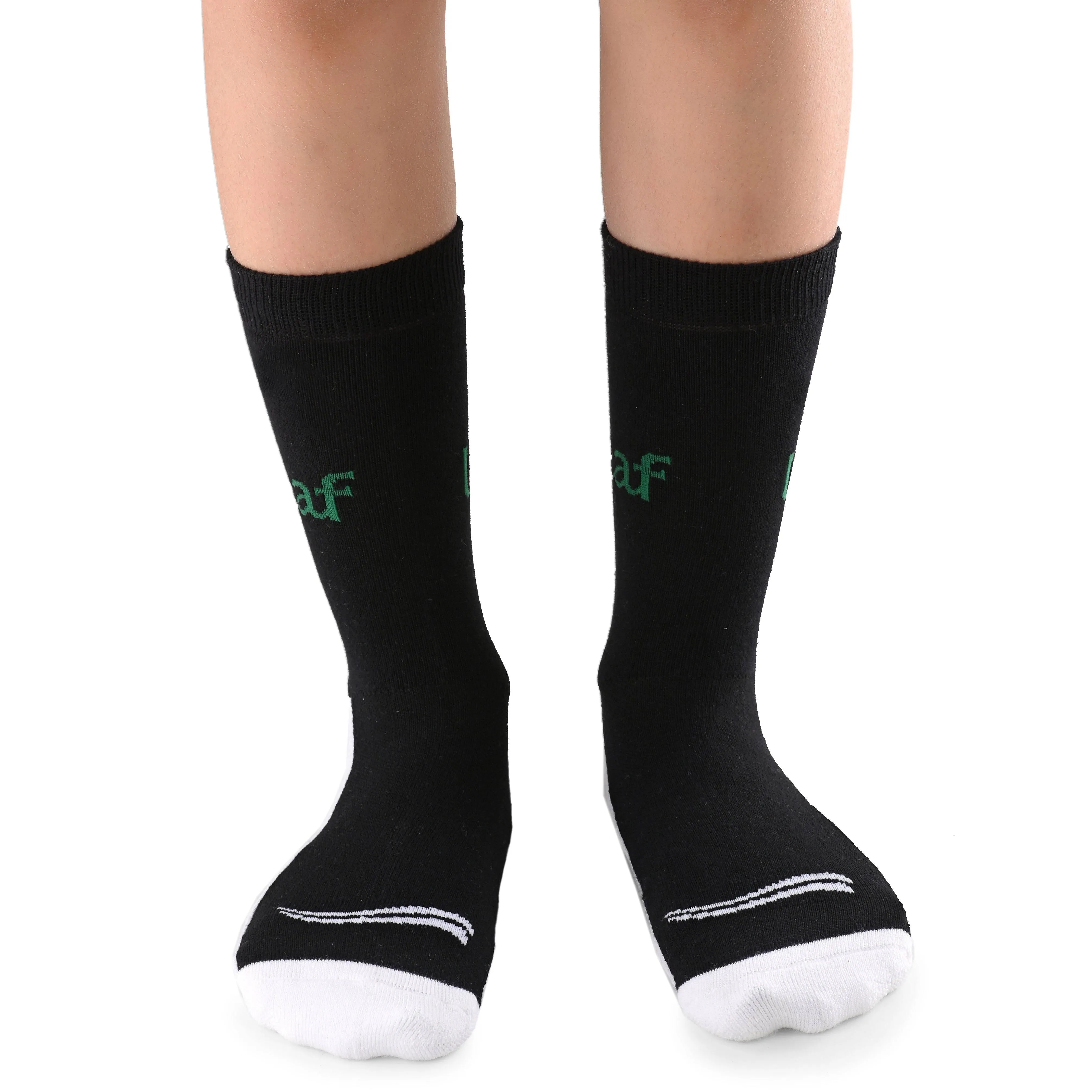 Leaf ortho Diabetic socks Set of 3 pairs White/Navy/Black