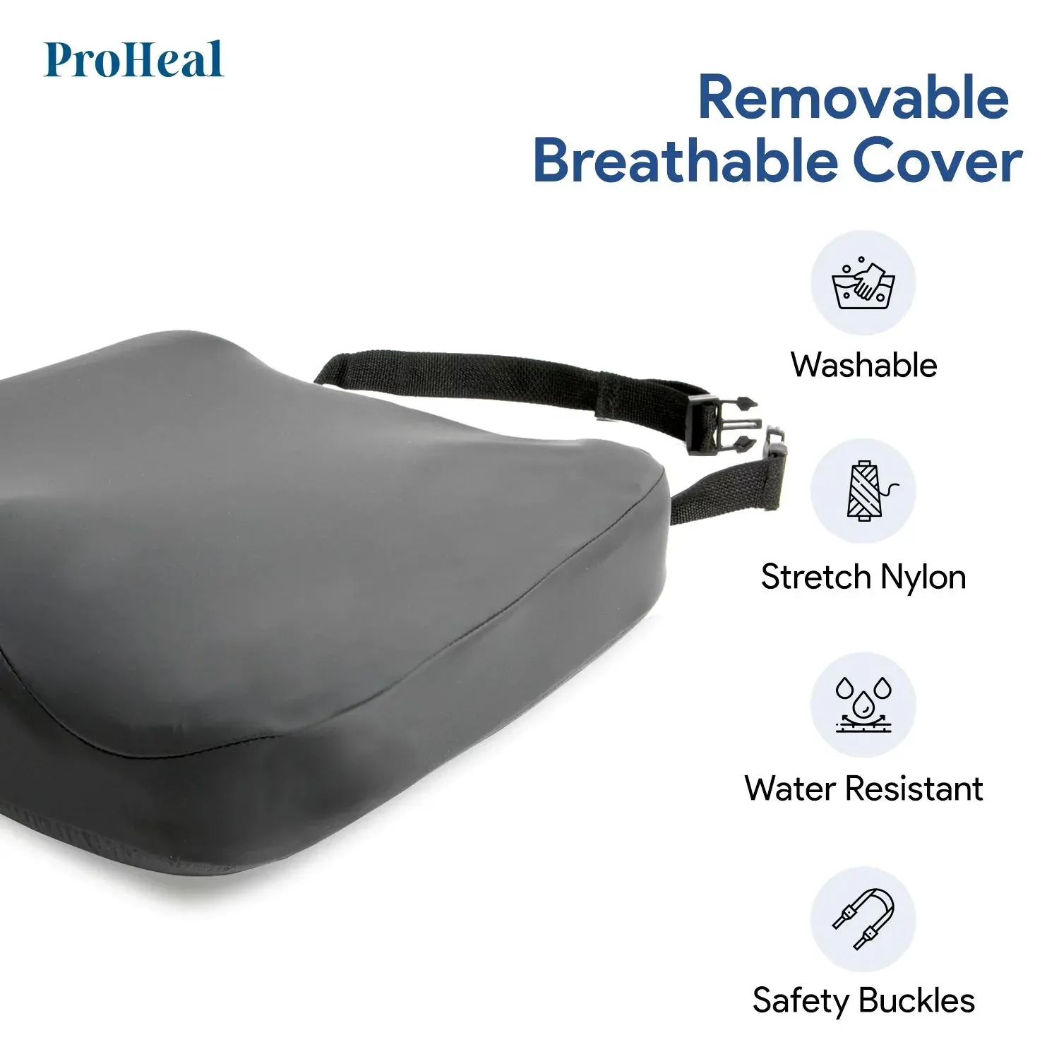Molded Foam Wheelchair Seat Cushion