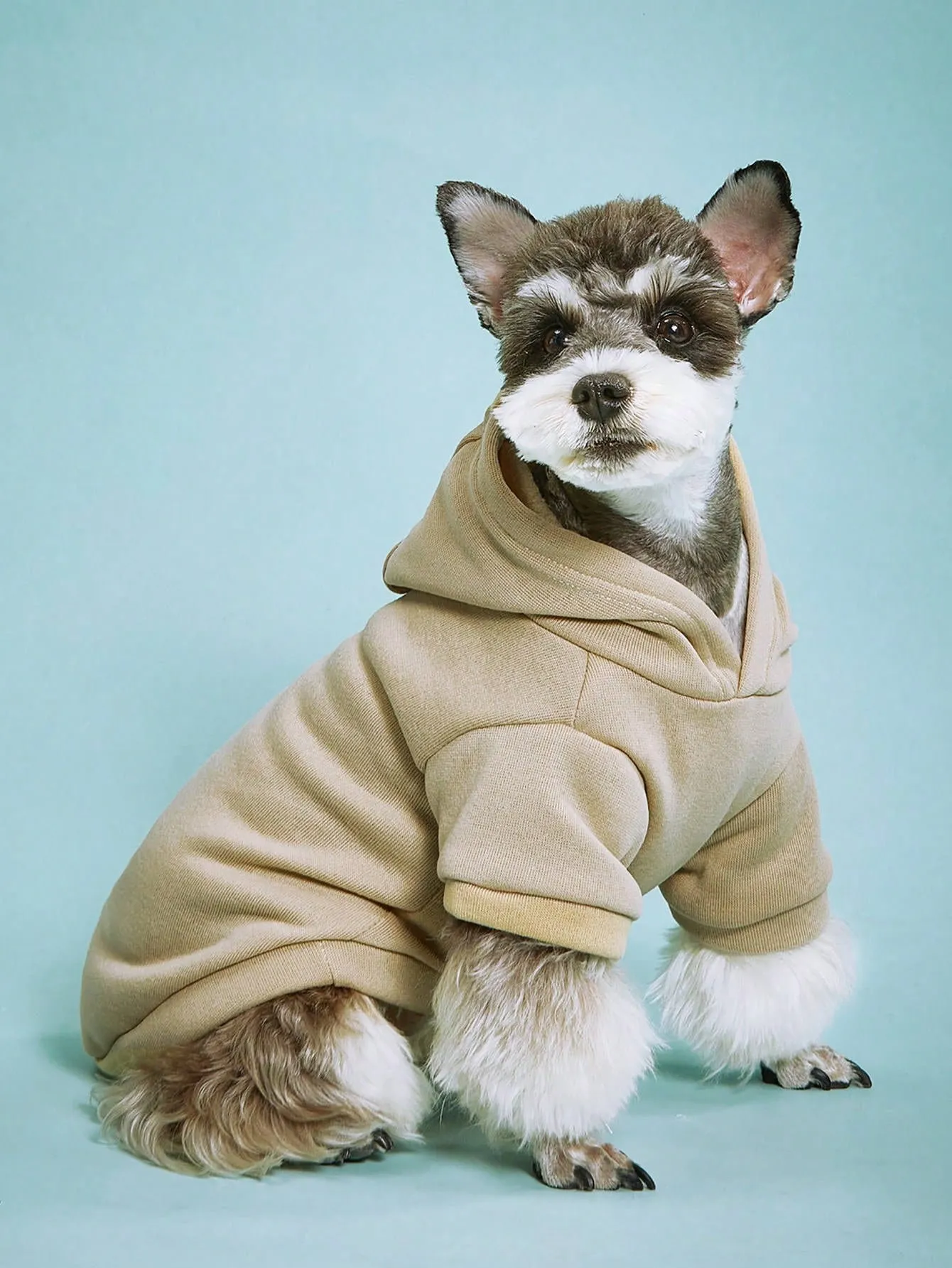 PETSIN 1pc Pet Khaki Sweatshirt