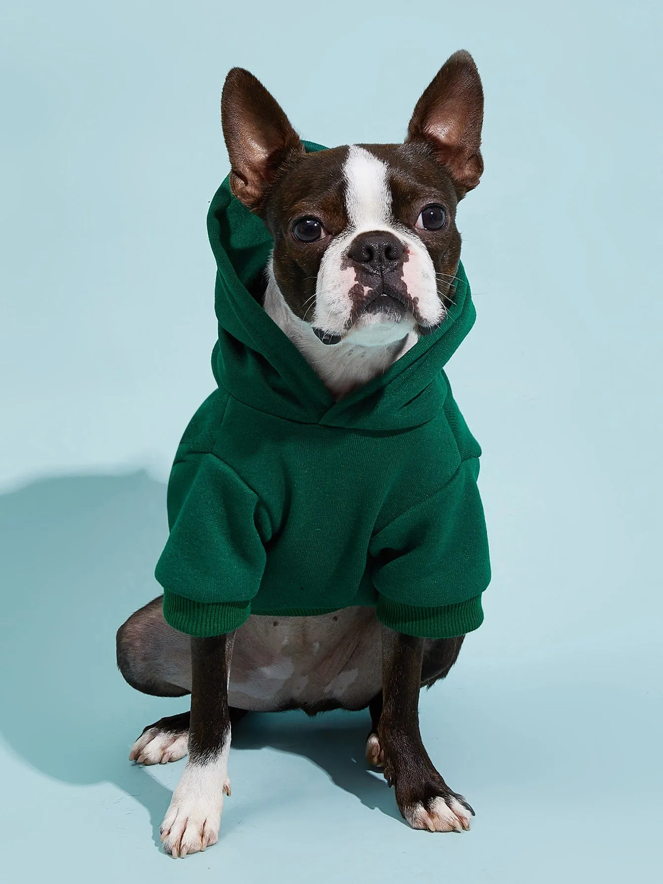 PETSIN 1pc Pet Khaki Sweatshirt