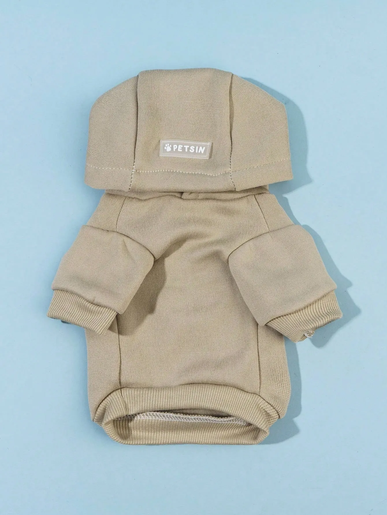 PETSIN 1pc Pet Khaki Sweatshirt