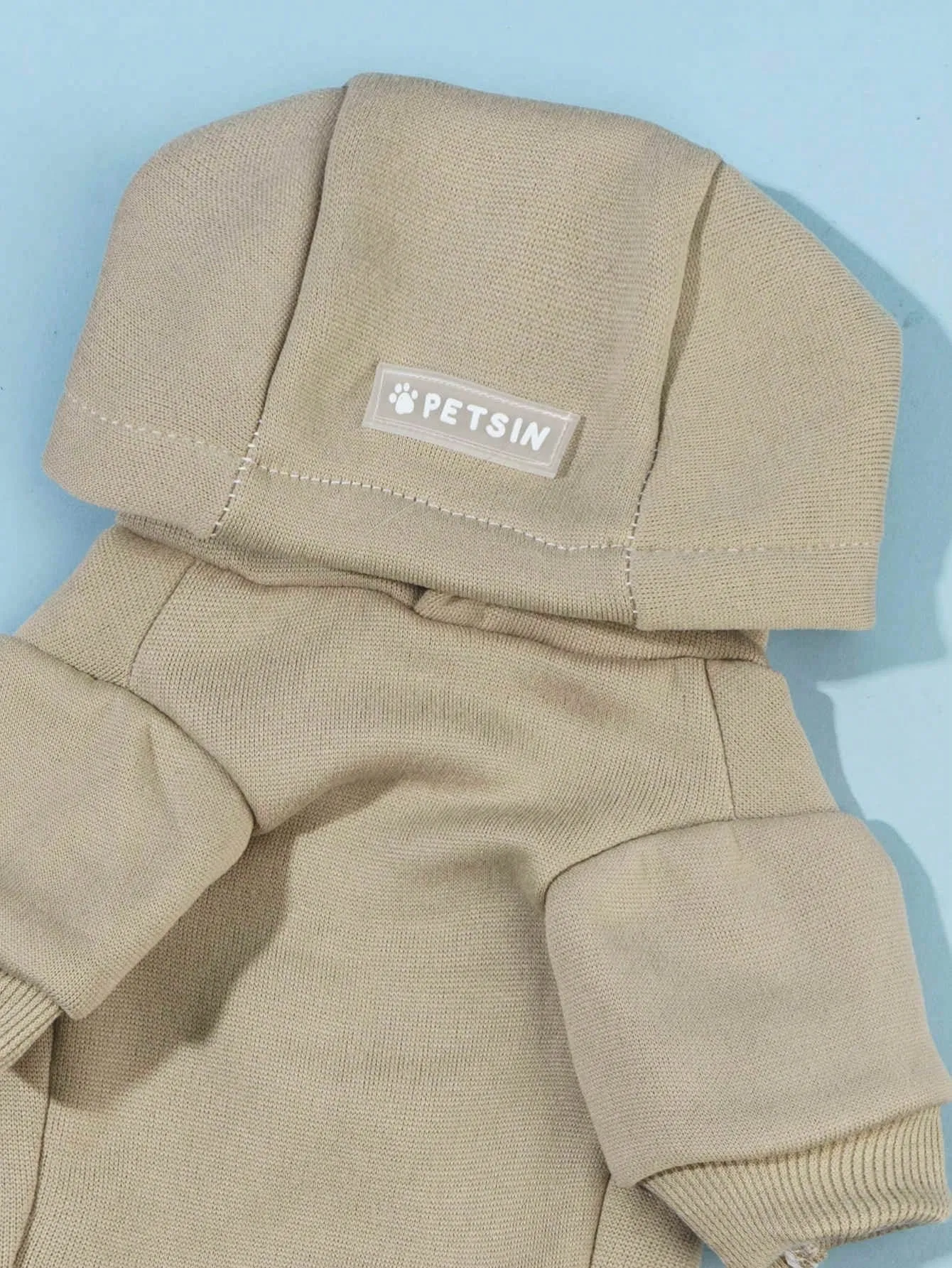 PETSIN 1pc Pet Khaki Sweatshirt