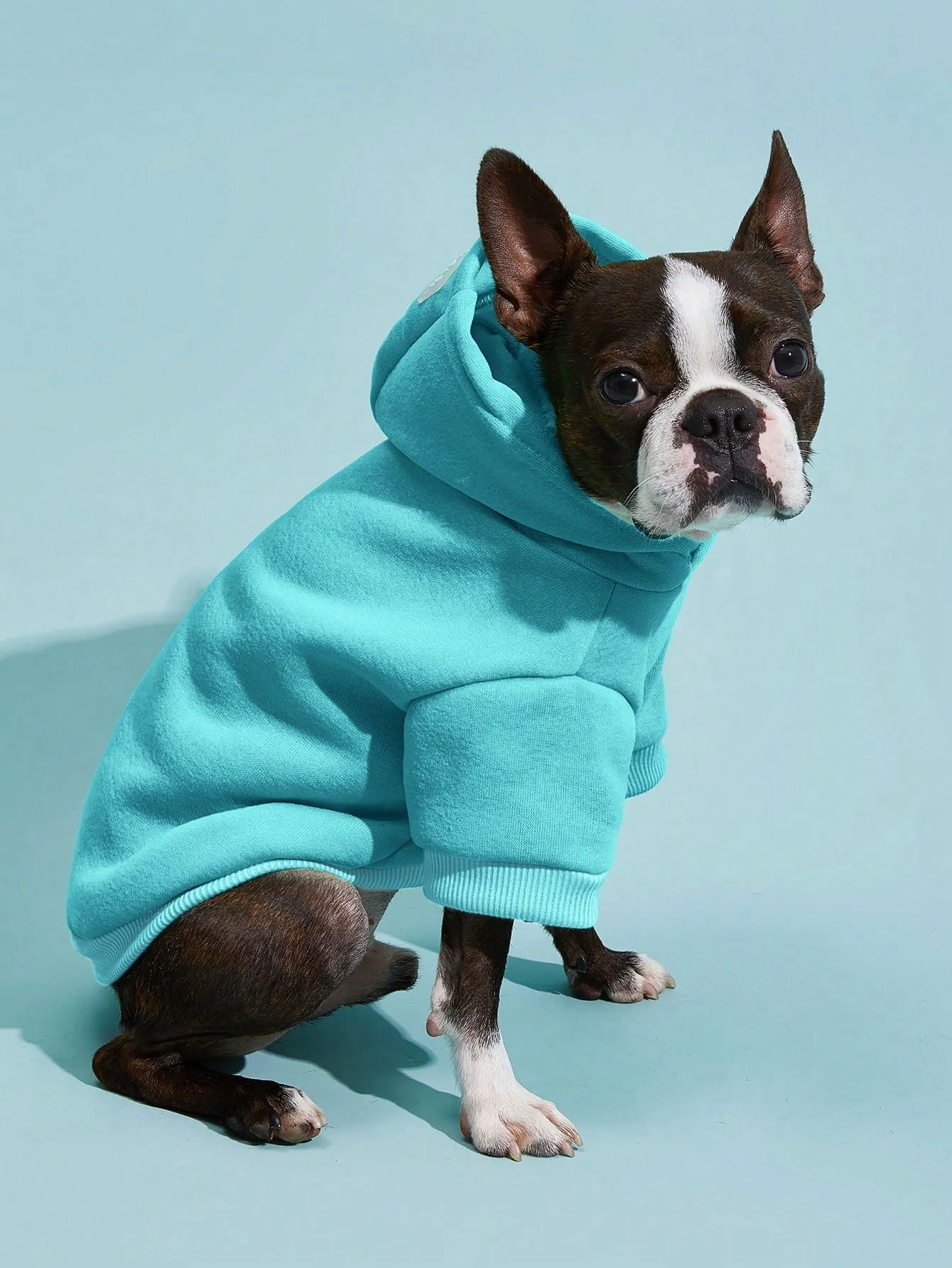 PETSIN 1pc Pet Khaki Sweatshirt