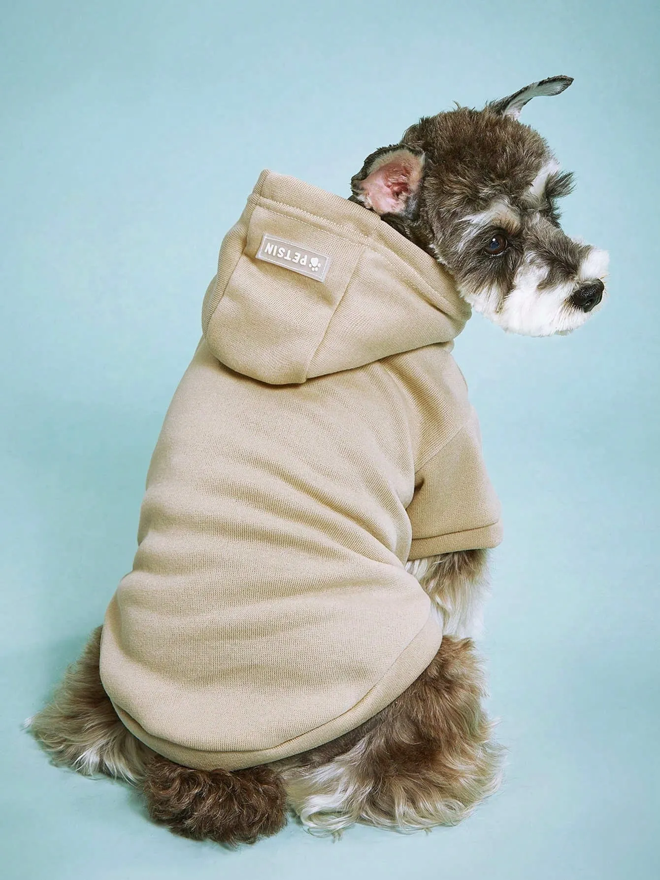 PETSIN 1pc Pet Khaki Sweatshirt