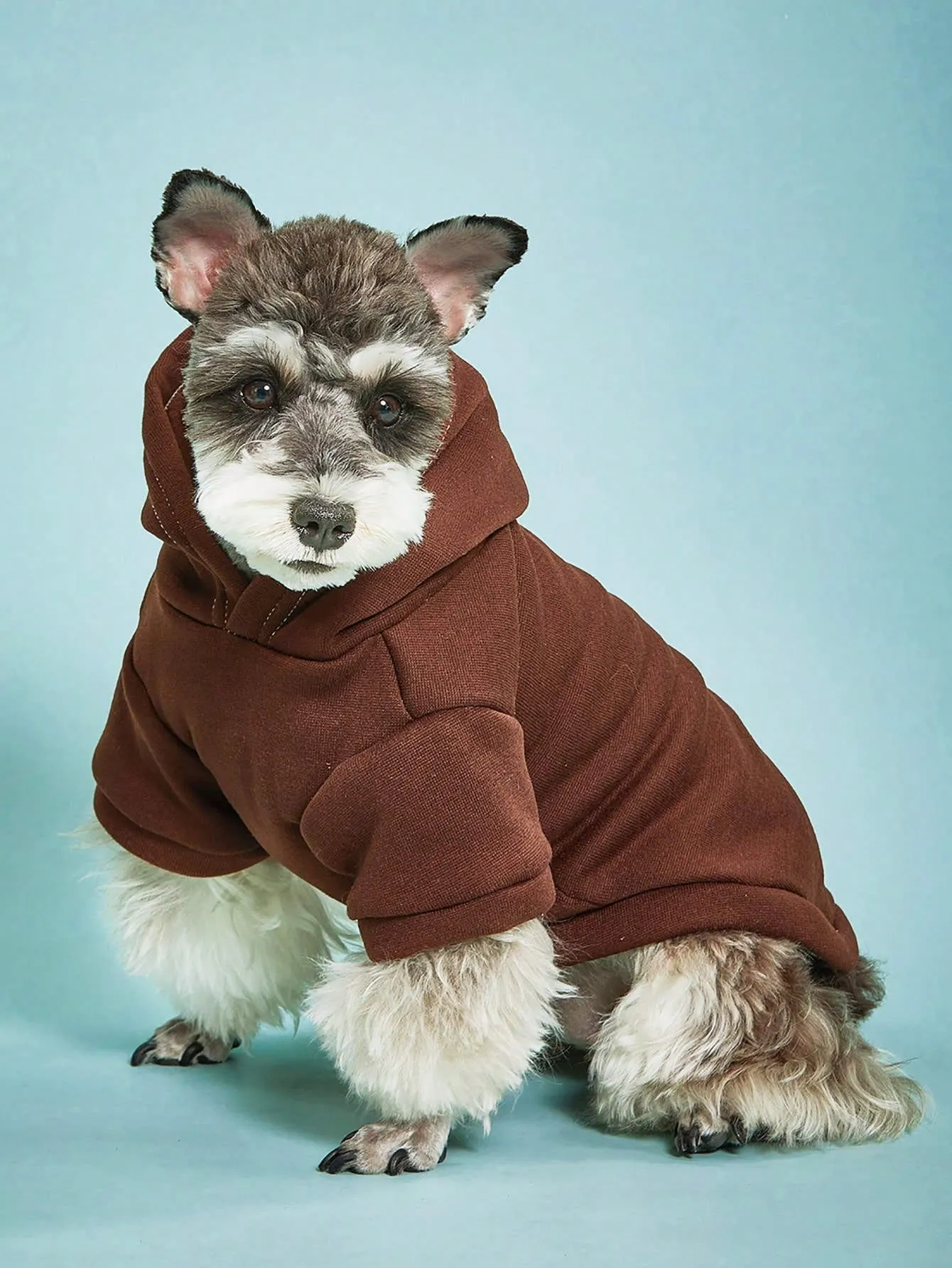 PETSIN 1pc Pet Khaki Sweatshirt