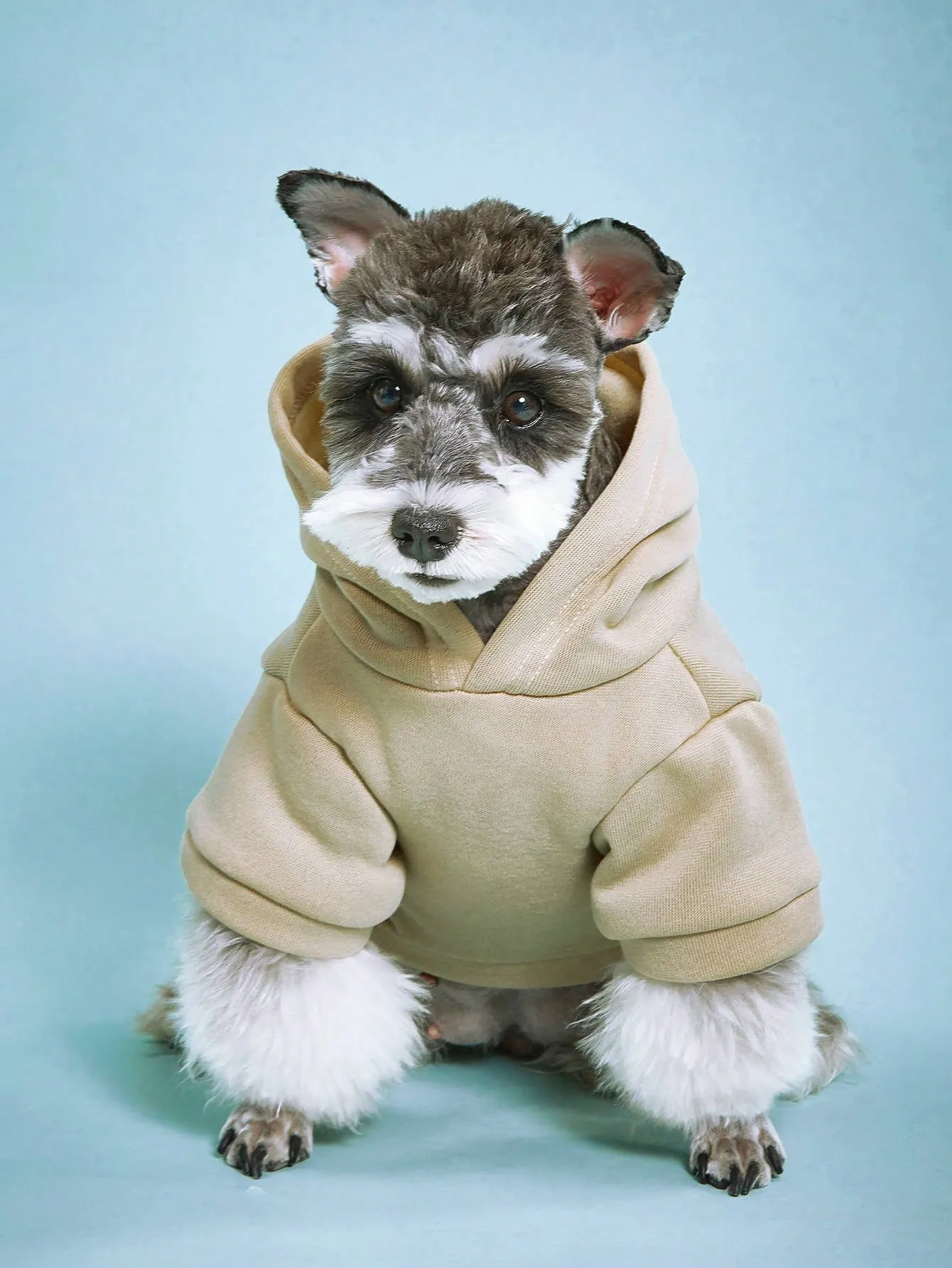 PETSIN 1pc Pet Khaki Sweatshirt