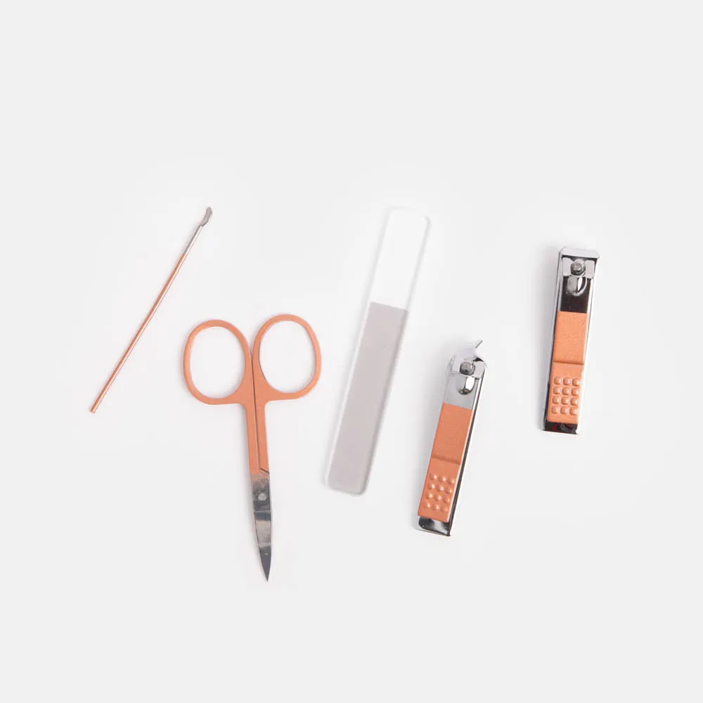 Pink Hearts Manicure Set