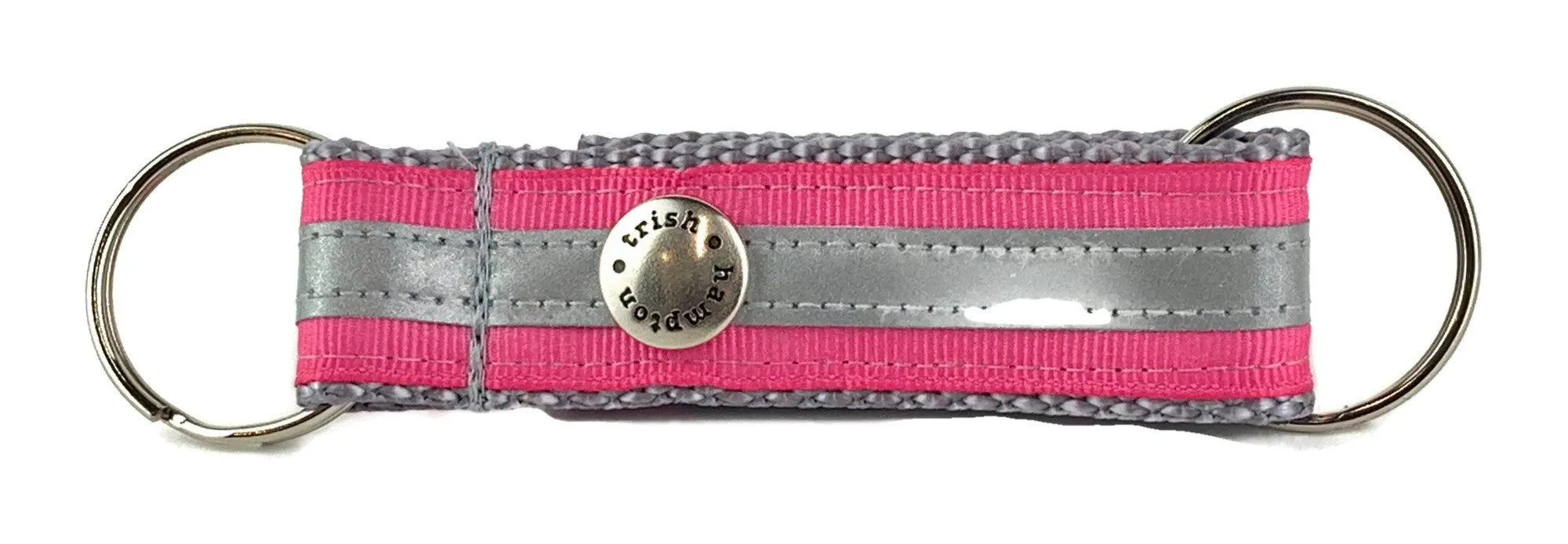 Pink Reflective Snappy Keychain - 410