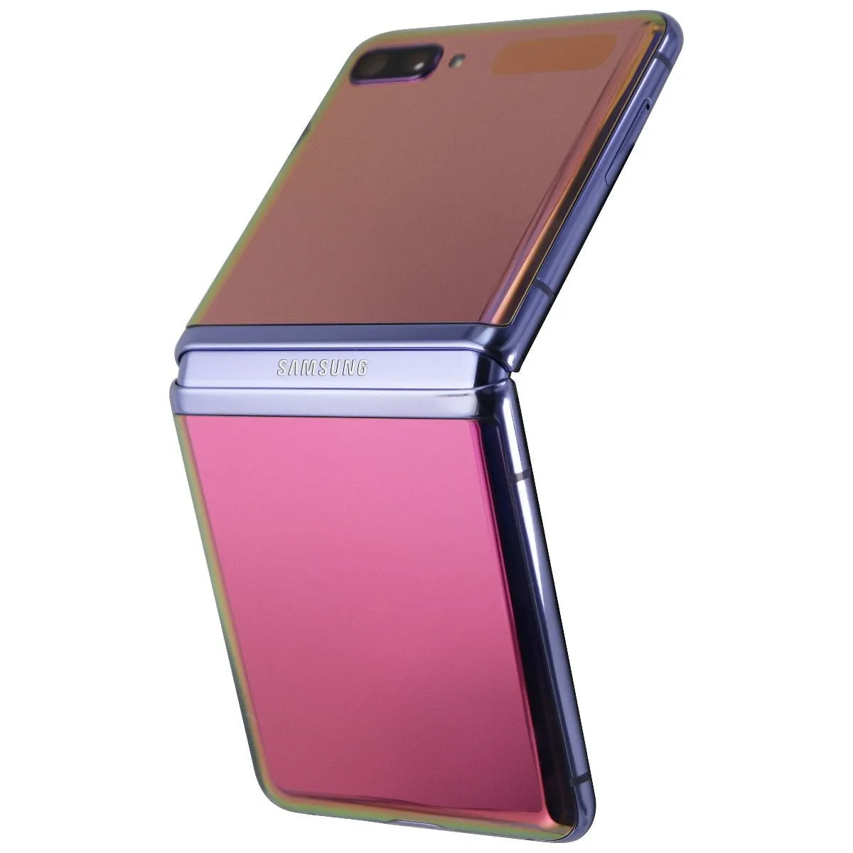 Samsung Galaxy Z Flip (6.7-inch) SM-F700U (GSM   CDMA) - 256GB / Mirror Purple