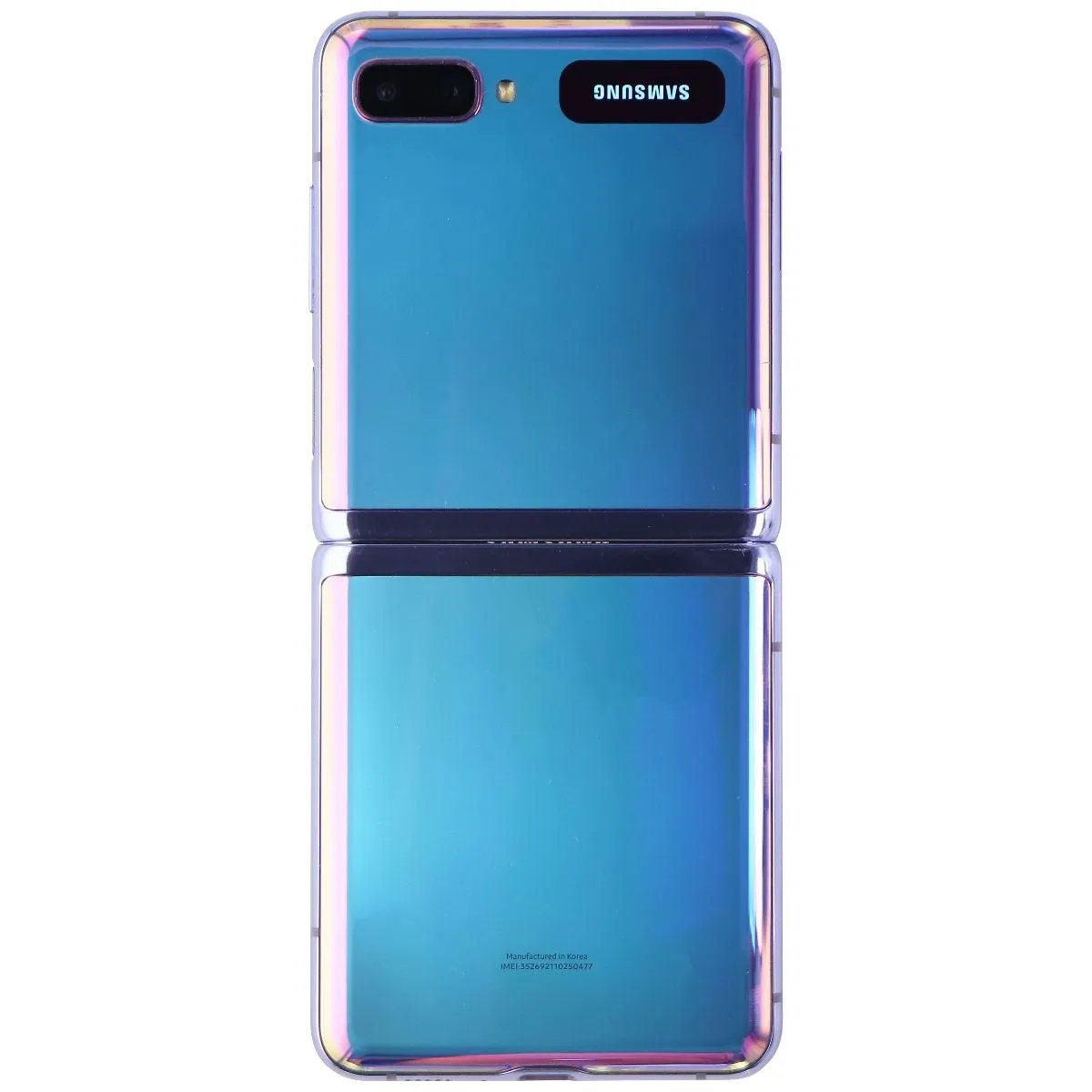 Samsung Galaxy Z Flip (6.7-inch) SM-F700U (GSM   CDMA) - 256GB / Mirror Purple