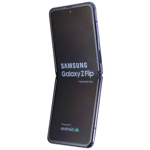 Samsung Galaxy Z Flip (6.7-inch) SM-F700U (GSM   CDMA) - 256GB / Mirror Purple