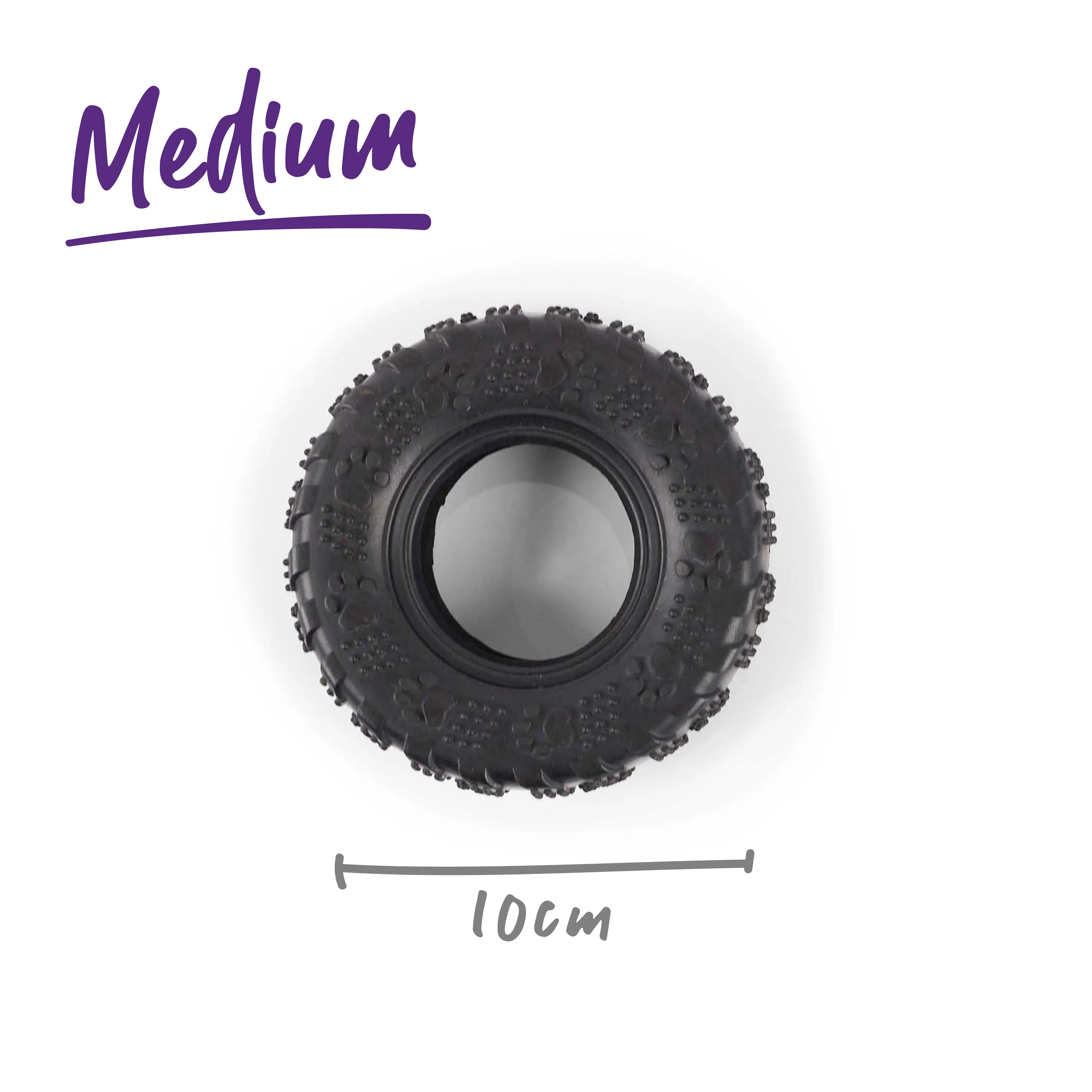 Toothy Tyre Dog Toy