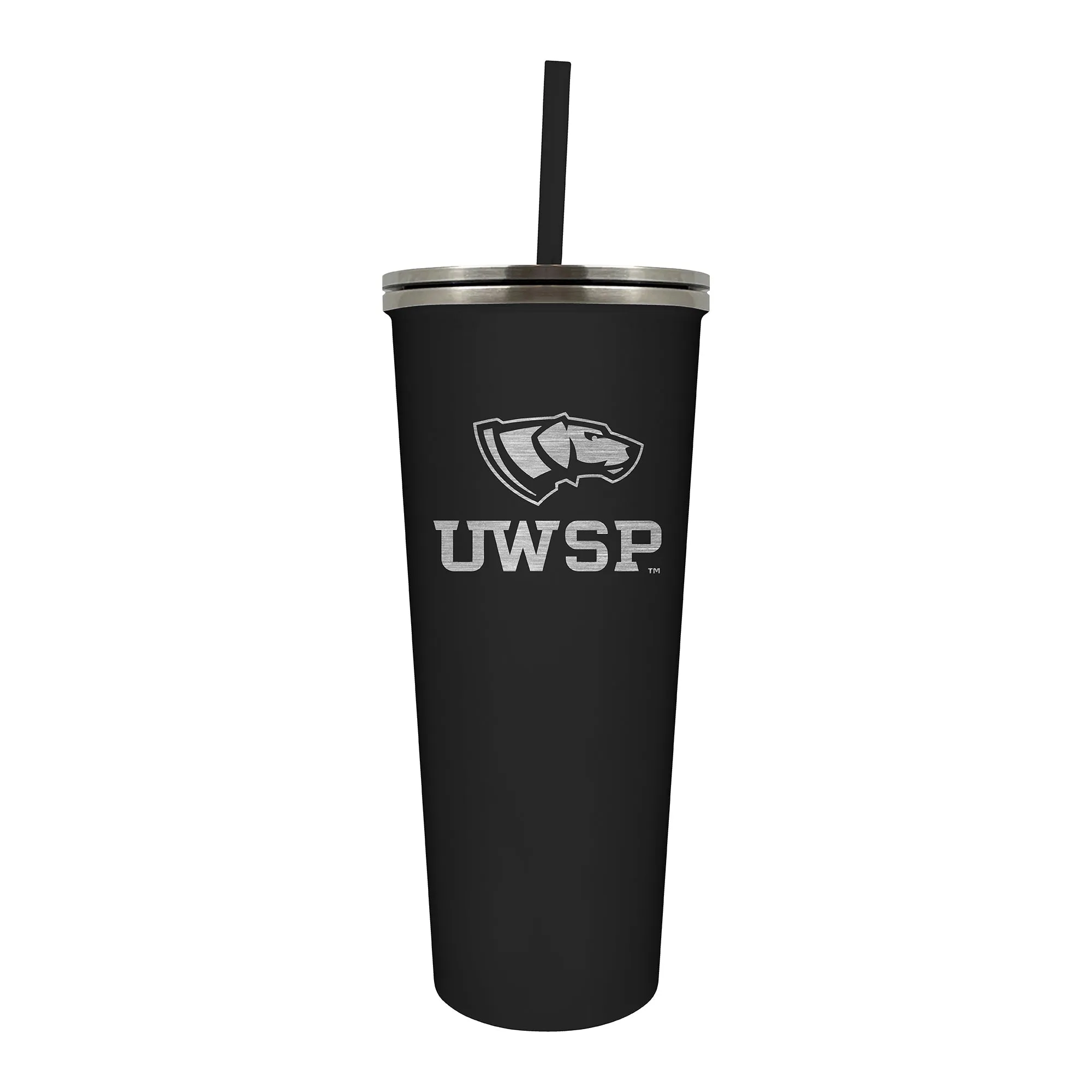 Wisconsin-Stevens Point Pointers 24 oz. SKINNY Tumbler